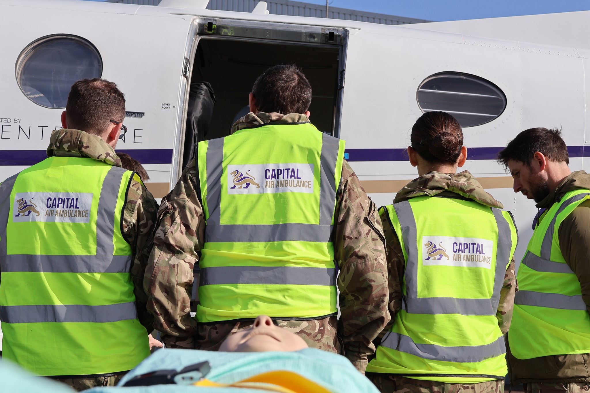 Tactical Medical Wing (TMW) are keeping their life saving medical skills up to date through a partnership with Capital Air Ambulance, who provide rapid UK aeromedical services similar to TMW.